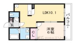 プチフルール千間取り図面