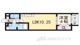 レオス四条西院間取り図面