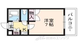 レオパレス東草津　間取り図面