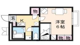 レオパレスベルフォーレ間取り図面