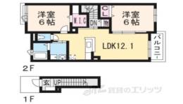 モルトベーネ２間取り図面