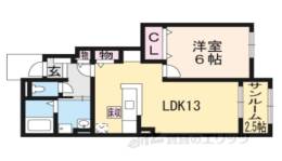 モルトベーネ２間取り図面