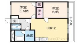 エスポワール２１間取り図面