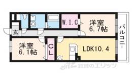 ソレイユカヤノ５間取り図面