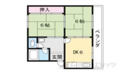 栗東グリーンハイツ２号棟間取り図面
