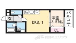 グランツ京都花園間取り図面