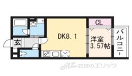 グランツ京都花園間取り図面