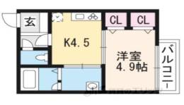 メリア桂東間取り図面