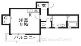 ハピネス東寺間取り図面