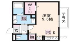シャルマントリシティ３間取り図面