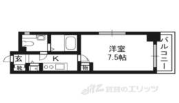 コスモフォーラム四条間取り図面