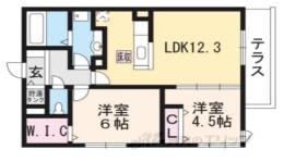 アラモード寺田間取り図面