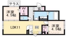 D-ROOM烏丸北大路間取り図面