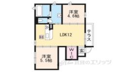 シャーメゾン馬堀間取り図面