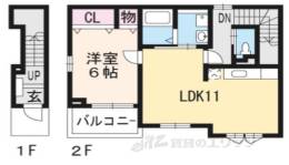 Ｌｕｃｅ　Ｓｏｌａｒｅ広野丸山間取り図面