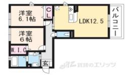 リート６２３Ｅ（イースト）間取り図面