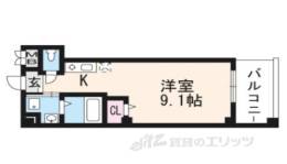グランディール烏丸間取り図面