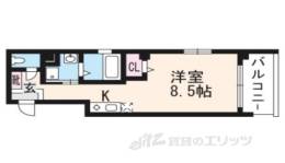 グランディール烏丸間取り図面