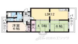 セレッソ甲西Ｂ号館間取り図面