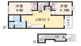 クレストール・ＳＯＲＡ間取り図面