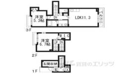 アースフィールド　ハチマン間取り図面