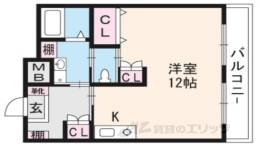 ブラッサム精華間取り図面