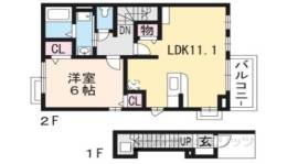 エトワールシャトー間取り図面