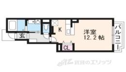 コータ・コートＦ間取り図面