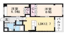 ヒルジアス２間取り図面