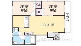 プリムヴェール間取り図面