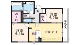 ｐａｌｉｓｓａｄｅ　ａｚｅｌｅａ間取り図面