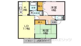 ファミール州見　Ｄ棟間取り図面