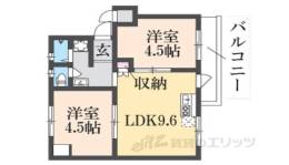 樫原賃貸住宅間取り図面