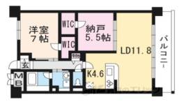 クレセント・コート間取り図面