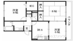 ヴィラ京田辺間取り図面
