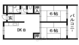 ローズハイツ茨木間取り図面