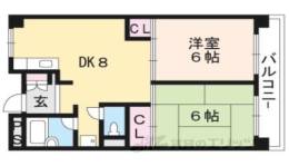 ローズハイツ茨木間取り図面