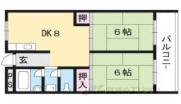 ローズハイツ茨木間取り図面