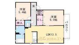 シャーメゾン六条Ｂ棟間取り図面
