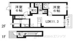 サントノーレ２間取り図面