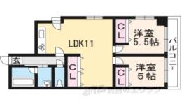 ハイマート麩屋町間取り図面