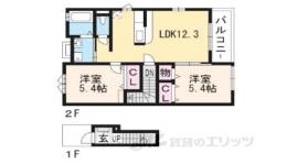 セントラルヒルズ２間取り図面