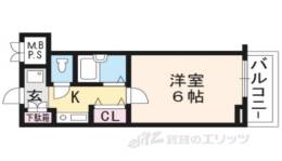 リーガル京都河原町３202間取り図面