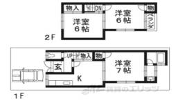 貸家間取り図面