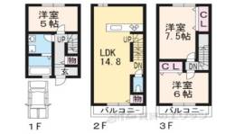 貸家間取り図面