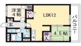 グリーンピアやす間取り図面
