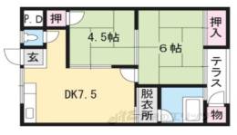 栗ケ谷マンション間取り図面