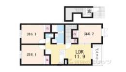 ジェルメ間取り図面