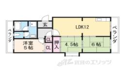 ブランドハウス近江八幡間取り図面