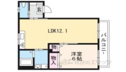 スカイハイツ１間取り図面